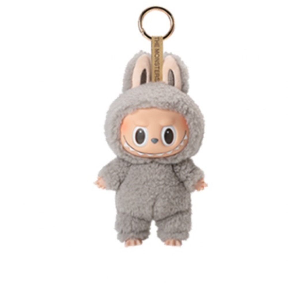POP MART Exciting Macron The Monsters Labubu - Sesame Bean